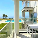 Apartment Mar A Vista - With Pool, Gym And Sea Views Nazare