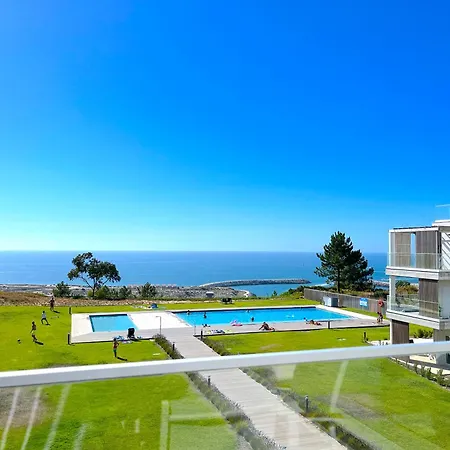 Apartamento Mar A Vista - With Pool, Gym And Sea Views Nazaré