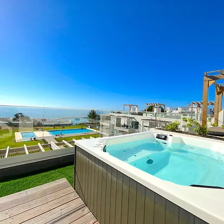 Mar A Vista - With Pool, Gym And Sea Views Lejlighed Nazaré