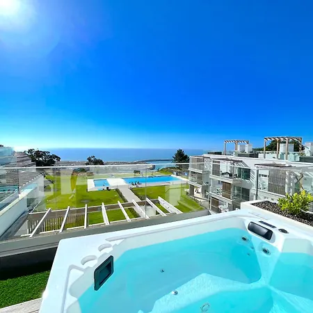 Mar A Vista - With Pool, Gym And Sea Views * Nazaré