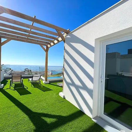 شقة Mar A Vista - With Pool, Gym And Sea Views