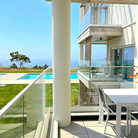 Lejlighed Mar A Vista - With Pool, Gym And Sea Views Nazaré